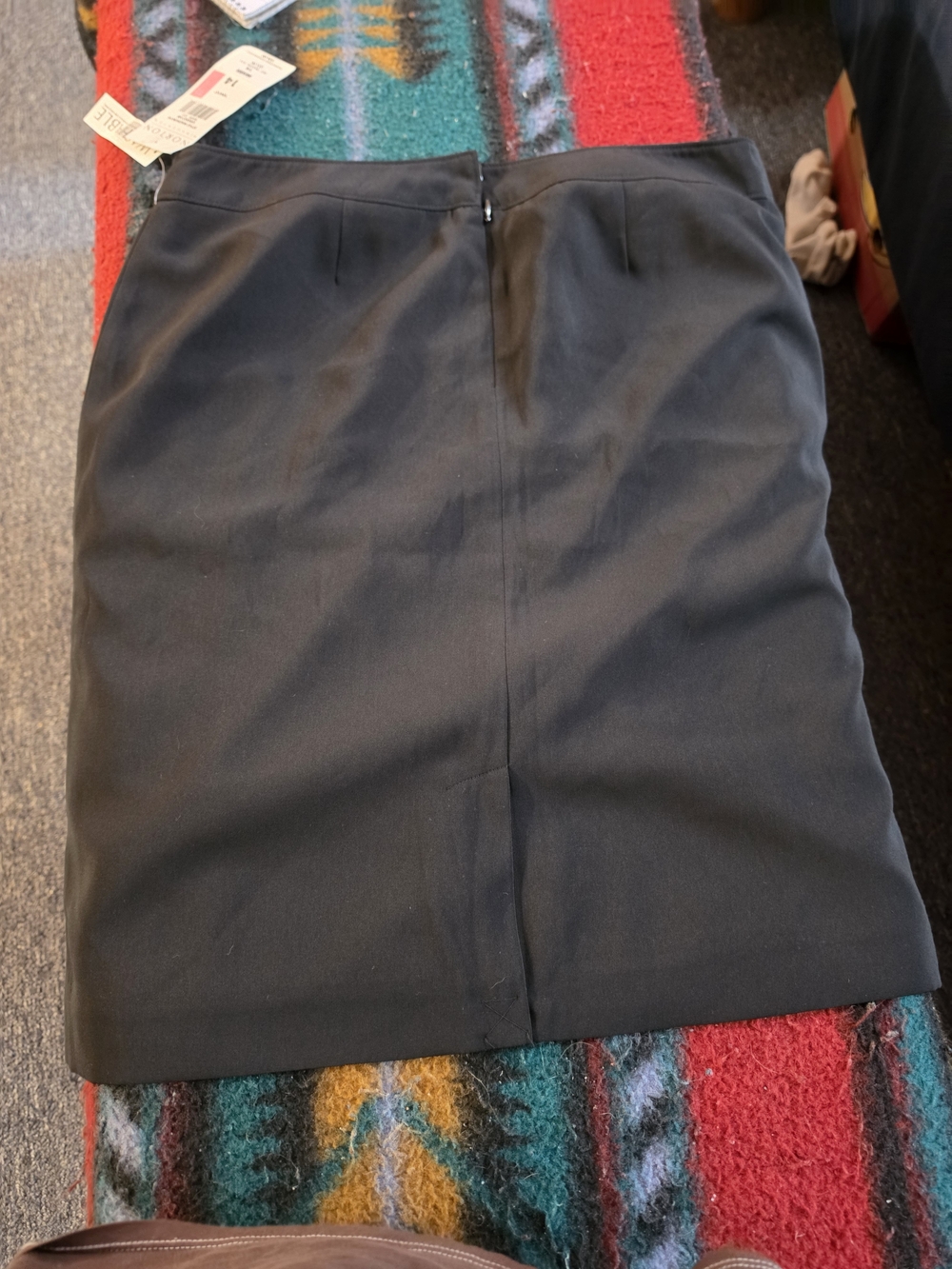 Norton McNaughton Black Women's Pencil Skirt